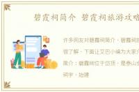 碧霞祠简介 碧霞祠旅游攻略