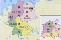东西德地图划分？ 东德西德地图分界