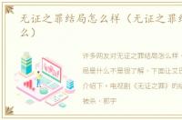 无证之罪结局怎么样（无证之罪结局是什么）