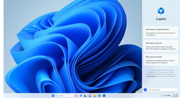 WINDOWS 11的最终更新与COPILOT和CHATGPT完全集成