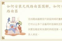 如何安装无线路由器图解，如何安装无线路由器
