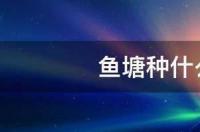 鱼塘种什么水草增氧 哪种水草好养又增氧