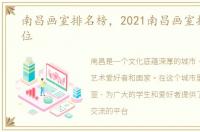 南昌画室排名榜，2021南昌画室排名前十位