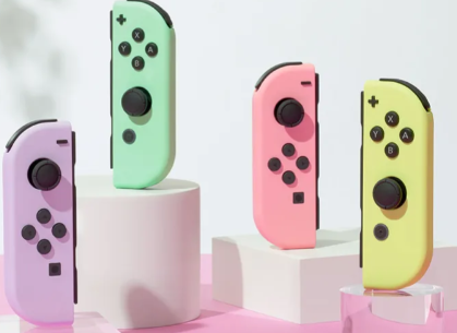 任天堂以柔和色调的JoyCon控制器拉开了夏季的序幕