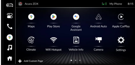 讴歌ZDX EV获得安卓Auto和内置的谷歌应用程序