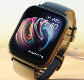 Hammer Fit+智能手表配备1.85寸屏幕蓝牙通话上线
