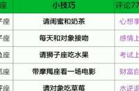 十二星座有什么星座？ 最新星座表十二星座表