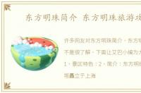 东方明珠简介 东方明珠旅游攻略