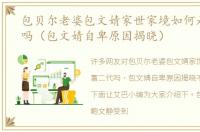 包贝尔老婆包文婧家世家境如何是富二代吗（包文婧自卑原因揭晓）