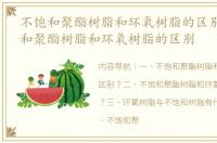 不饱和聚酯树脂和环氧树脂的区别？ 不饱和聚酯树脂和环氧树脂的区别