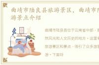 曲靖市陆良县旅游景区，曲靖市陆良县旅游景点介绍