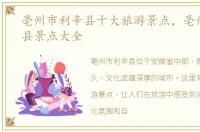 亳州市利辛县十大旅游景点，亳州市利辛县景点大全