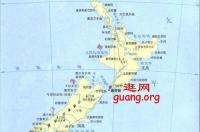 新西兰岛在地图上哪个位置？ 新西兰地图高清中文版