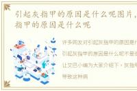 引起灰指甲的原因是什么呢图片，引起灰指甲的原因是什么呢