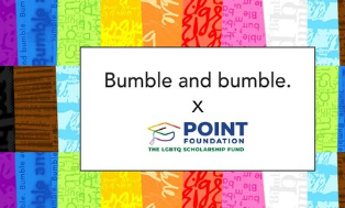 Bumble and bumble和Point基金会宣布首届美发贸易奖学金获得者