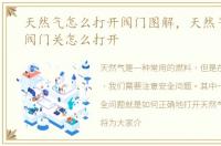 天然气怎么打开阀门图解，天然气表显示阀门关怎么打开
