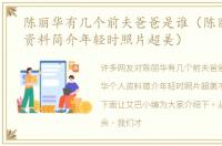 陈丽华有几个前夫爸爸是谁（陈丽华个人资料简介年轻时照片超美）
