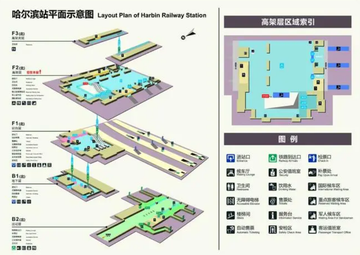 哈尔滨站，全国第二大欧式风格火车站
