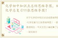 化学初中知识点总结思维导图，初中化学-化学总复习11张思维导图！