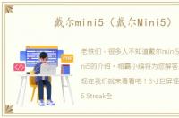 戴尔mini5（戴尔Mini5）