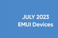 华为EMUI 2023年7月设备每月和每季度软件更新