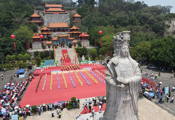 南沙天后宫，中国广东省广州市南沙区的古建筑