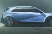 现代汽车展示其高性能Ioniq 5 N EV