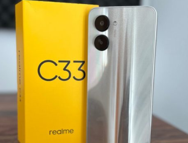 Realme C33智能手机搭载八核1.8GHz处理器