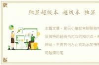 独显超级本 超级本 独显