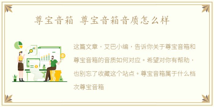 尊宝音箱 尊宝音箱音质怎么样