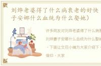 刘烨老婆得了什么病衰老的好快（刘烨妻子安娜什么血统为什么娶她）