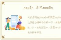 nex5n 索尼nex5n