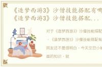《造梦西游3》沙僧技能搭配有哪些属性，《造梦西游3》沙僧技能搭配有哪些