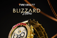 FireBoltt推出了Blizzard Ultra这是一款外观精美的蓝牙通话手表