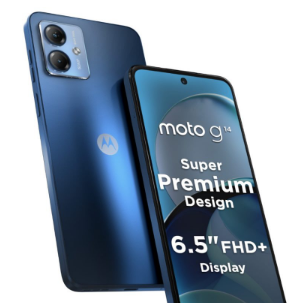 摩托罗拉推出了该公司最新的廉价G系列智能手机moto g14