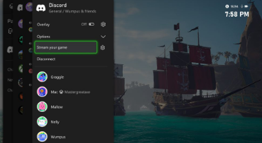 Xbox Insider现在可以将游戏串流至Discord