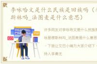 李咏哈文是什么民族是回族吗（李咏是穆斯林吗_法图麦是什么意思）