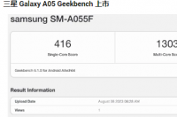 Geekbench上发现三星Galaxy A05智能手机搭载Helio G85