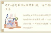 迈巴赫与奔驰s级的区别，迈巴赫与奔驰的关系