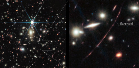 韦伯天文学家称Earendel是大质量B型恒星