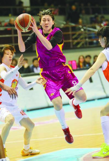 卞兰，前中国女篮国手、2009女篮亚锦赛MVP