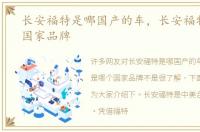 长安福特是哪国产的车，长安福特是哪个国家品牌
