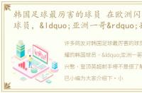 韩国足球最厉害的球员 在欧洲闪耀的韩国球员，“亚洲一哥”孙兴慜，登顶英超射手榜