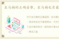 坐马桶的正确姿势，坐马桶也有最佳姿势