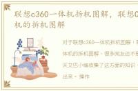 联想c360一体机拆机图解，联想C320一体机的拆机图解