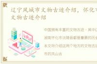 辽宁凤城市文物古迹介绍，怀化市沅陵县文物古迹介绍