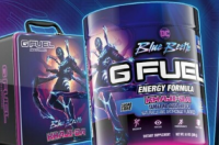 G FUEL与华纳兄弟探索全球消费品公司联手推出英雄蓝甲虫风格的能量饮料
