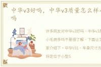 中华v3好吗，中华v3质量怎么样小毛病多吗