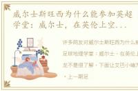 威尔士斯旺西为什么能参加英超 足球地理学堂：威尔士，在英伦上空翱翔的红龙