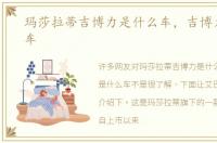 玛莎拉蒂吉博力是什么车，吉博力是什么车